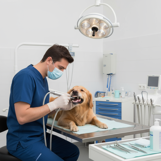 Veterinary High-Speed Handpiece – Direct LED Light, Triple Water Spray